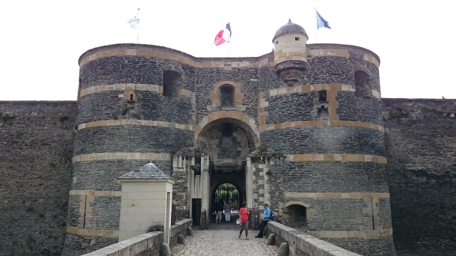 Esterno del Castello di Angers