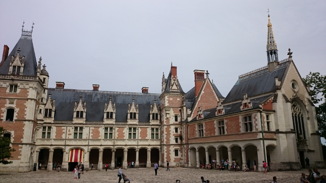 Cortile del Castello di Blois