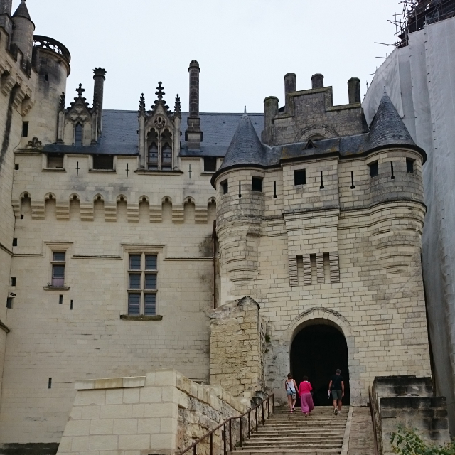 Ingresso del Castello di Saumur