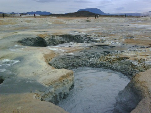 La zona geotermale di Nmaskar