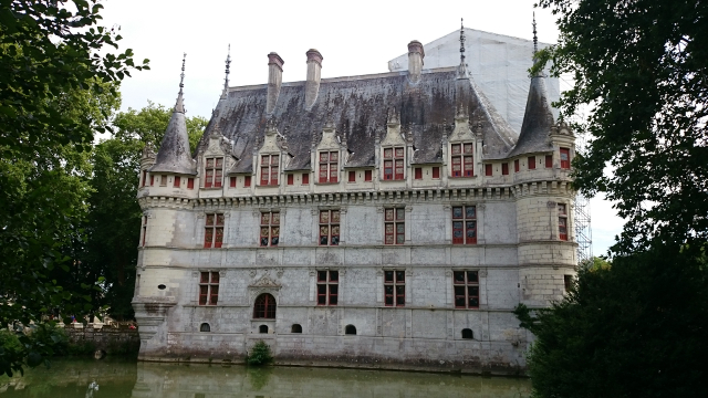 Esterno del Castello di Azay-le-Rideau