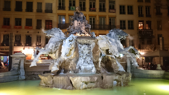 Fontaine Bartholdi a Lione